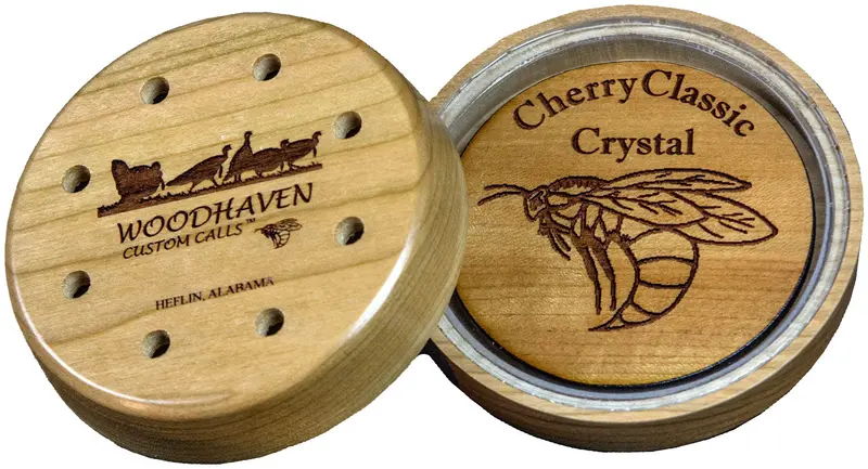Woodhaven Cherry Classic Friction Call Attracts Turkeys Natural Crystal/Wood 1