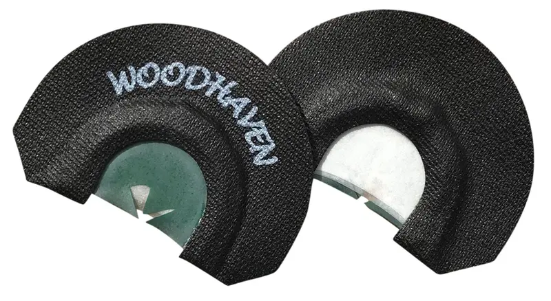 Woodhaven Hyper Ninja Diaphragm Call Triple Reed Attracts Turkeys Black 1