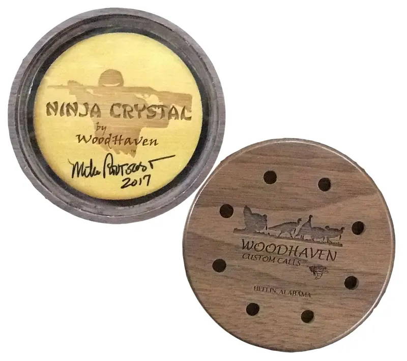 Woodhaven Ninja Friction Call Attracts Turkeys Natural Crystal/Wood 1