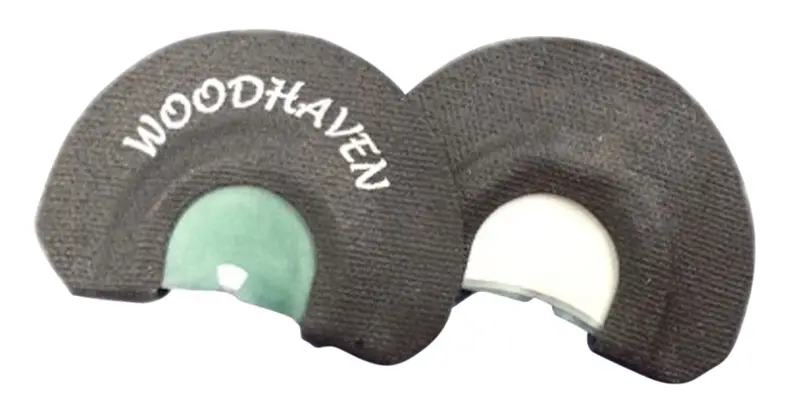 Woodhaven Ninja Ghost Diaphragm Call Triple Reed Attracts Turkeys Black 1