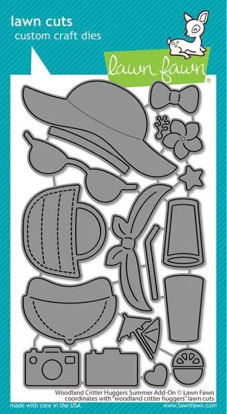 Woodland Critter Huggers - Summer Add On - Dies 1
