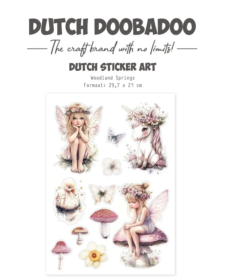 Woodland Spring - Transparent Stickers 1