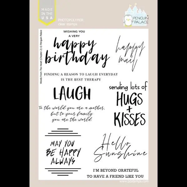 Words From The Heart (Chapter 2) - Clear Stamps 1
