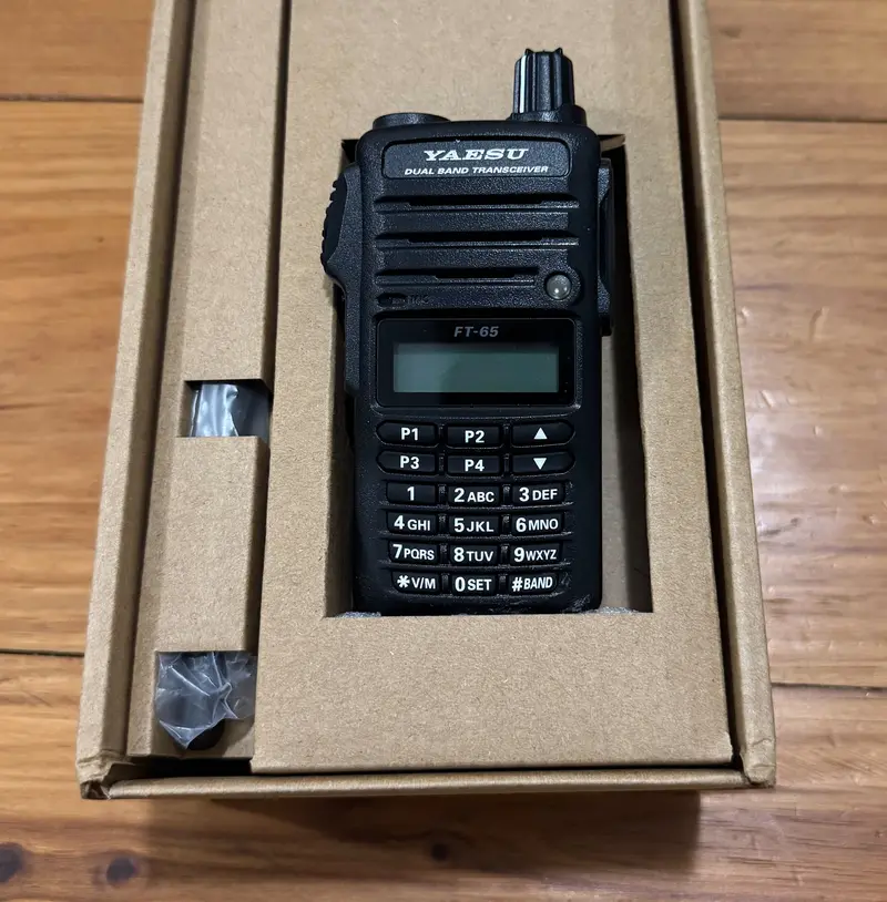 Yaesu Ft-65 Handheld Radio - Clearance (Small Scuff On Bottom) 1