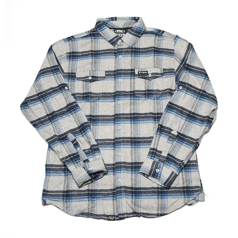 Yamaha Flannel Button Up Shirt 1