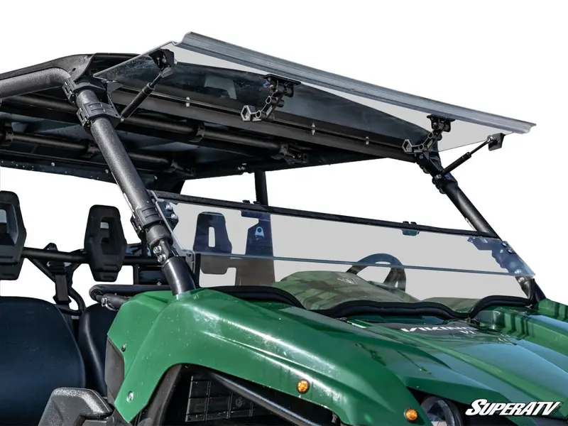 Yamaha Viking Scratch Resistant Flip Windshield 1