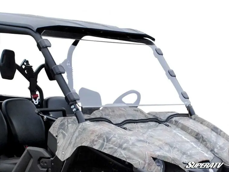 Yamaha Viking Scratch Resistant Full Windshield 1