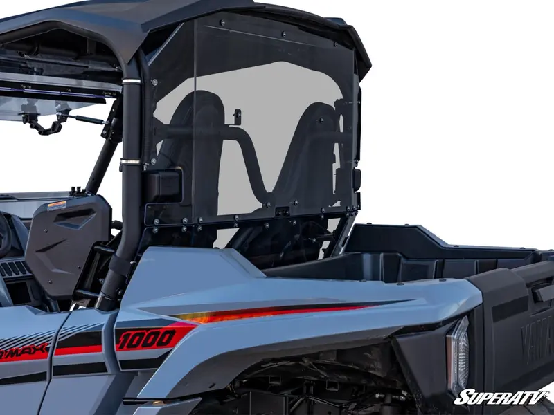 Yamaha Wolverine Rmax2 1000 Scratch- Resistant Rear Windshield 1