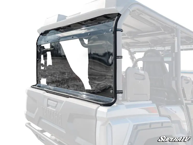 Yamaha Wolverine Rmax4 Rear Windshield 1