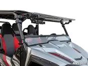 Yamaha Wolverine X2/X4 Scratch Resistant Flip Windshield 1