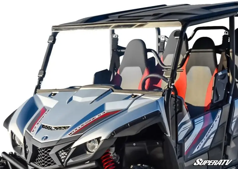 Yamaha Wolverine X4 Scratch-Resistant Full Windshield 1