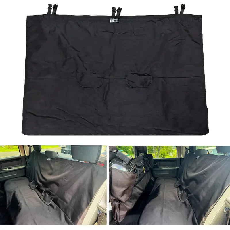 Yoder Backseat Bundle (Organizer & Seat Cover) 3