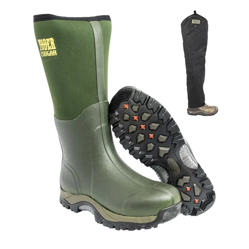 Yoder Cougar Boots With Yoder Chaps 1