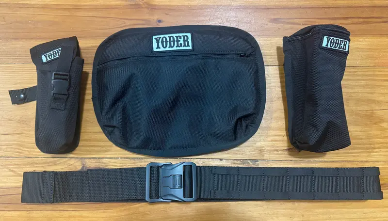 Yoder Tactical Hunting Belt - Clearance (Lightly Used - Missing One Pouch) 1