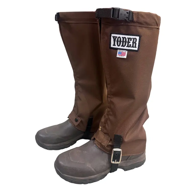 Yoder Venom Guard - Snake Protector Gaiters (Brown) 1