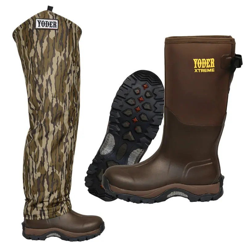 Yoder Xtreme Boots With Yoder Bottomland Chaps 1