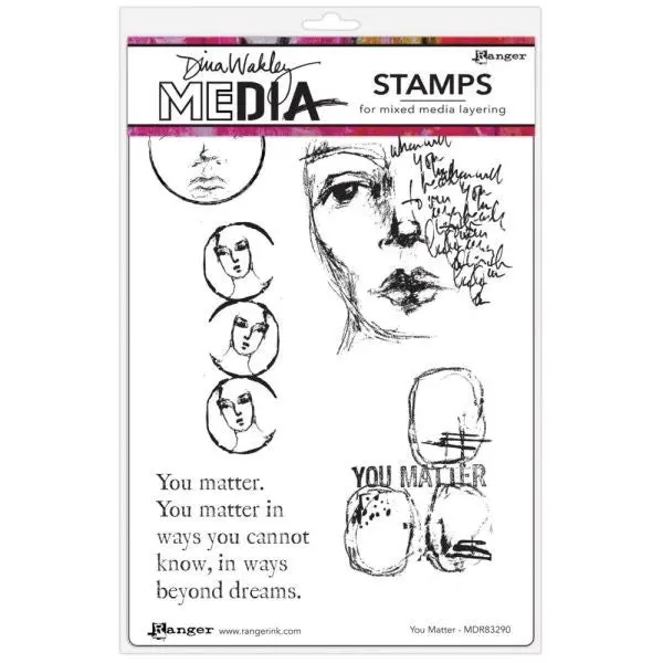 You Matter - Cling Stamps 1