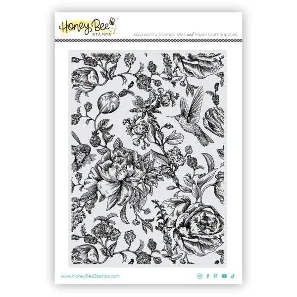Zelia's English Garden - Cling Stamps 1