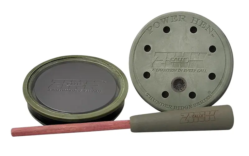Zink Thunder Ridge Friction Call Turkey Sounds Green/Purple Wood/Slate 1