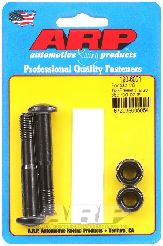 Arp High-Strength Rod Bolts For Pontiac V8 Engines (1963+, Including 389 Cubic Inch) 1