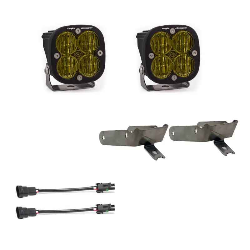 Baja Designs 1999-2010 Ford Super Duty Fog Pocket Kit Sae Amber 1