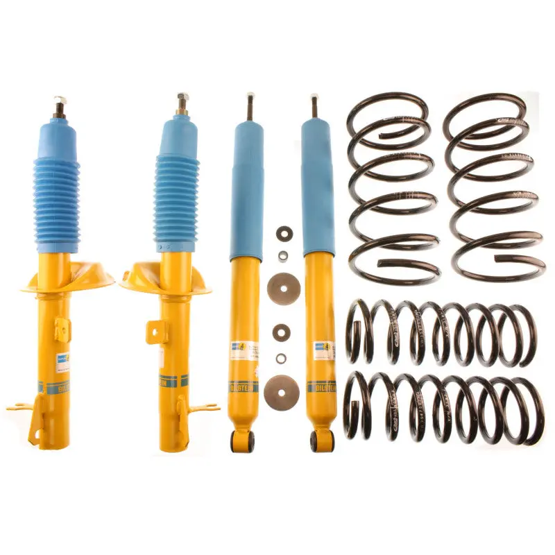Bilstein Performance Suspension Kit – Front & Rear Coilovers For 2000 Ford Focus Lx (Non-St Models) 1