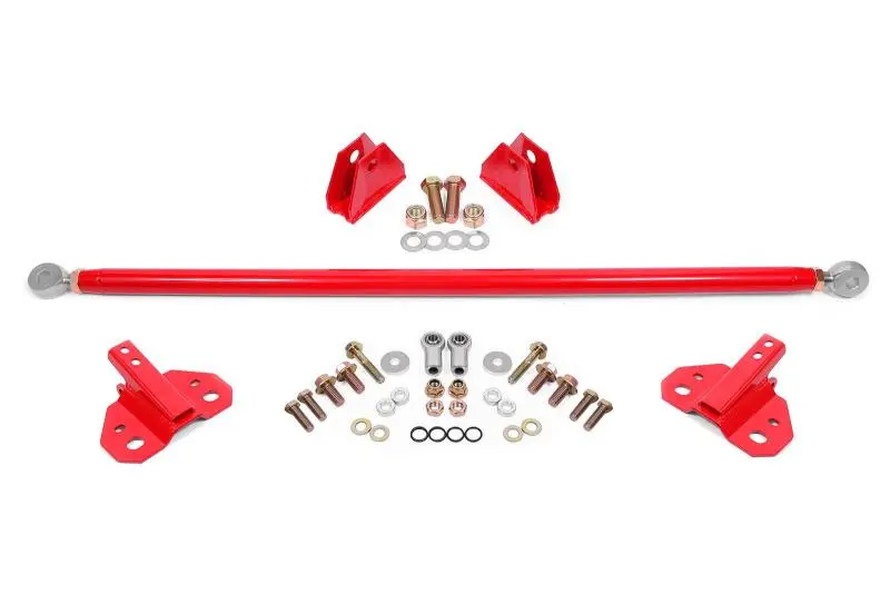Bmr Suspension Rear Shock Mount And Brace Kit For 2024–2025 Ford Mustang – Red Finish 1
