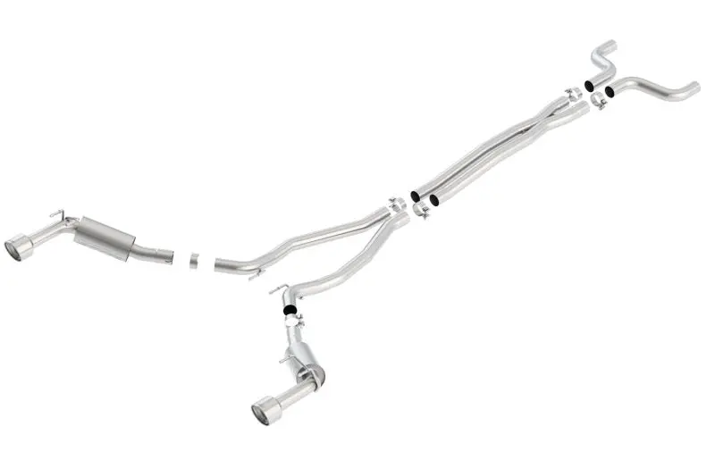 Borla S-Type Cat-Back Exhaust System For 2014–2015 Camaro Ss (6.2L V8) 1