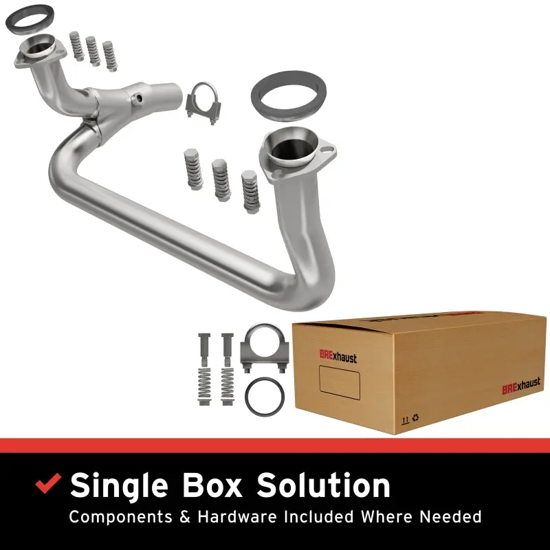 Bre Front Exhaust Pipe Kit For 1988–1993 Chevrolet/Gmc C/K-Series Trucks (C1500, C2500, K1500, K2500) With 4.3L Or 5.0L V8 Engines 1