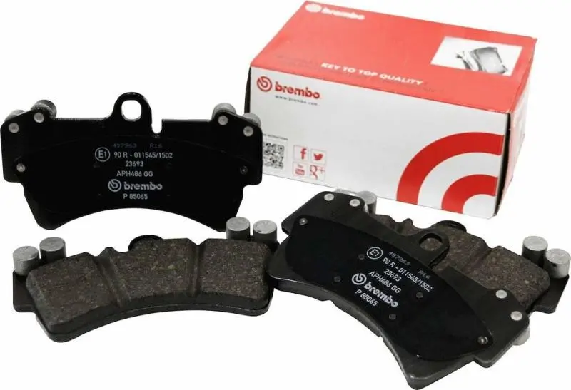 Brembo Front Brake Pads For Audi A3 (2006–2009 & 2010–2013) – Low-Metallic, Oe-Equivalent Performance 1