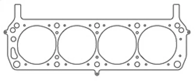 Cometic Mls Cylinder Head Gasket For Ford 302/351W Windsor V8 – 0.066-Inch Thickness, 4.180-Inch Bore, Compatible With Svo/Yates/Rhs Heads 1