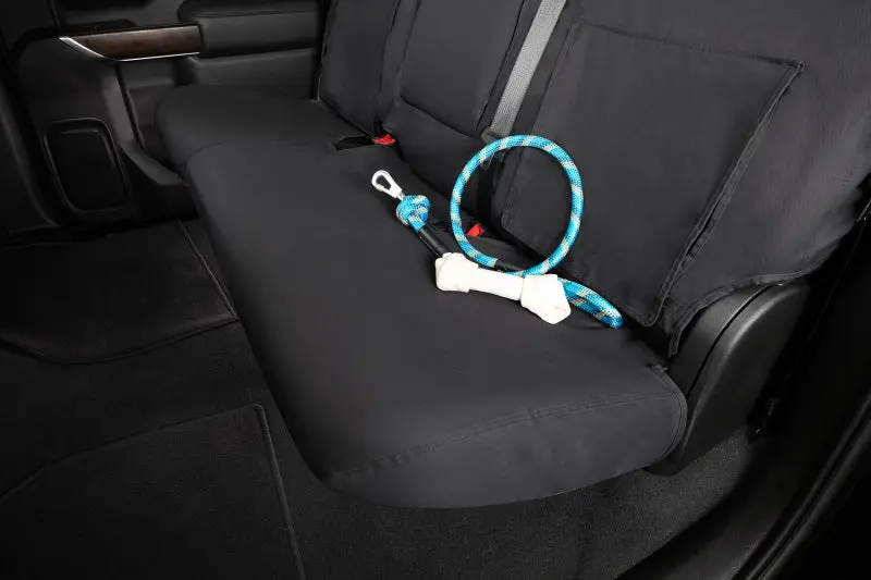 Covercraft 10-14 Nissan Titan Polycotton Seatsaver Custom Front Row Seat Covers - Charcoal 1