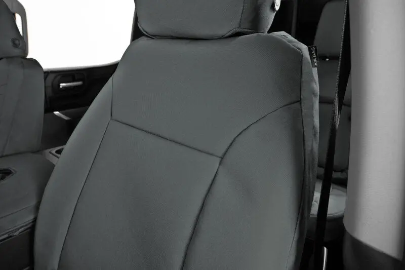 Covercraft Endura Precisionfit Front Row Seat Covers – Charcoal/Charcoal For 2021–2024 Ford Bronco 1