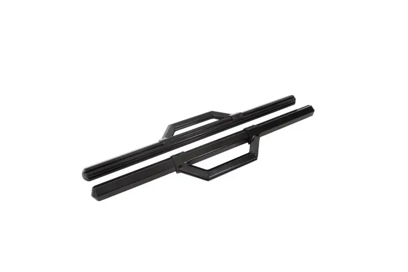 Deezee Hex Series Side Steps For Full-Size Trucks – Compatible With 1999–2023 Chevrolet, Gmc, Dodge & Ford Regular Cabs, Matte Black 1