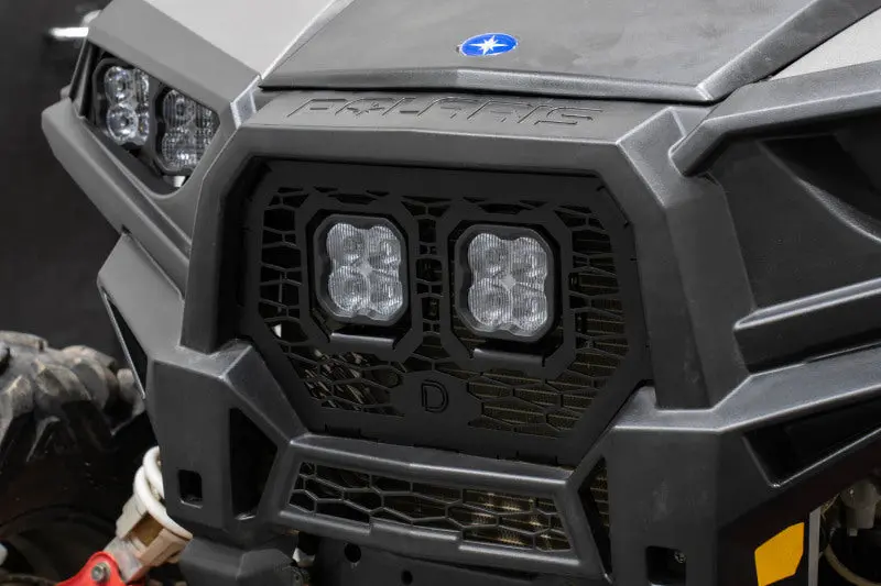 Diode Dynamics Stage Series Led Grille Light Kit For 2014–2018 Polaris Rzr Xp – Sport White Combo 1