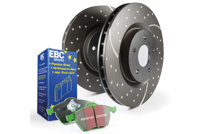 Ebc Greenstuff S3 Brake Kit – High-Friction Pads And Gd-Series Rotors For Enthusiast Driving 1