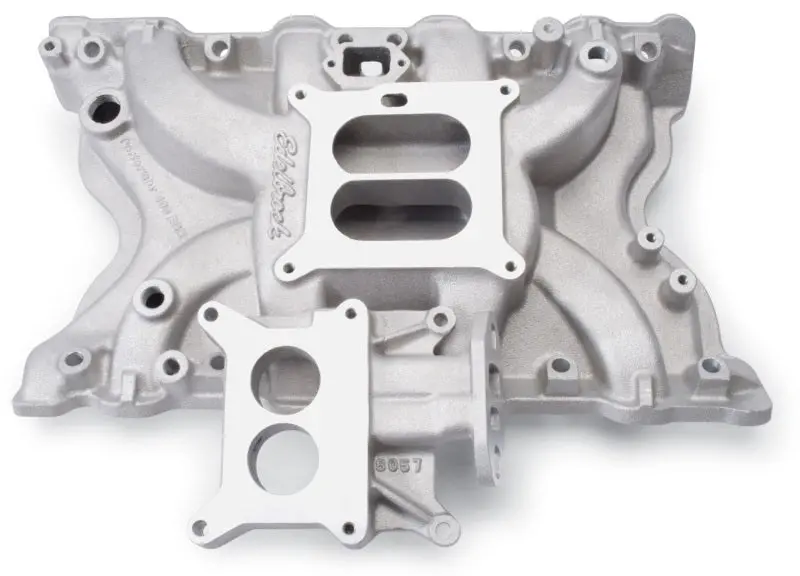 Edelbrock Performer 400-2V Carbureted Intake Manifold With Egr Port 1