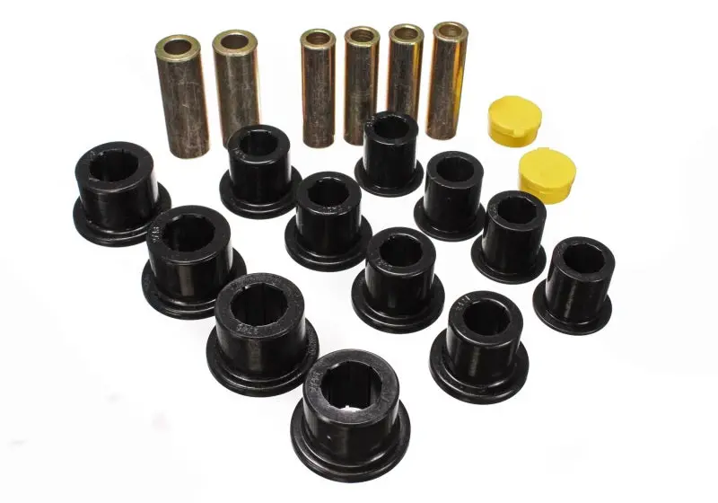 Energy Suspension Black Front Leaf Spring Bushing Kit For 1999–2004 Ford F-250/F-350 & 2000–2004 Excursion 4Wd 1