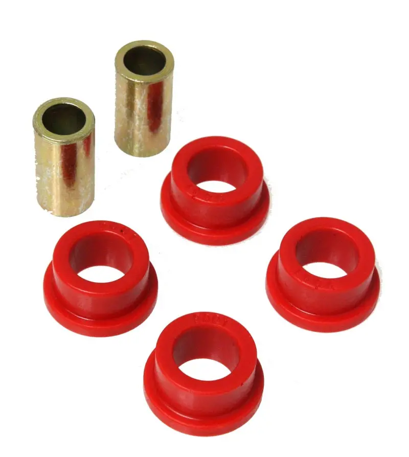 Energy Suspension Universal Red Flange-Type Link Bushings — 1.140″ Od, 0.812″ Id, 5/8″ Bolt Diameter 1
