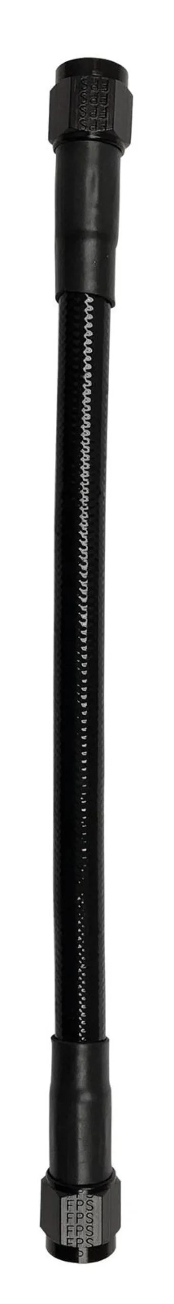 Fragola -10An Black Ptfe Braided Hose Assembly – Straight-To-Straight, 12-Inch Length 1