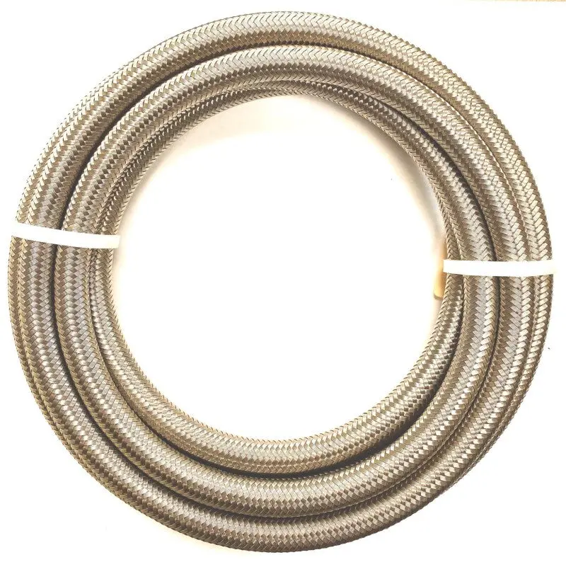 Fragola 3000 Series Stainless Steel Race Hose — -4An, 15-Foot Length 1