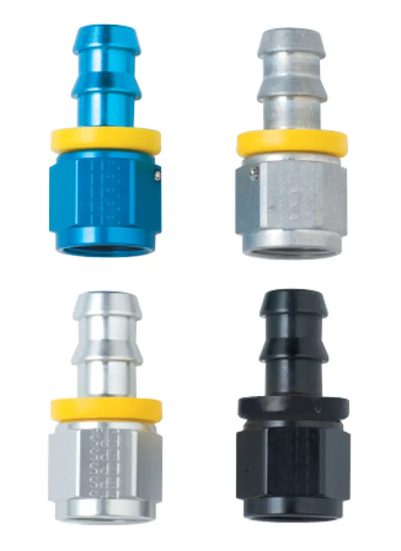 Fragola -4An Black Push-Lite Straight End Fitting 1