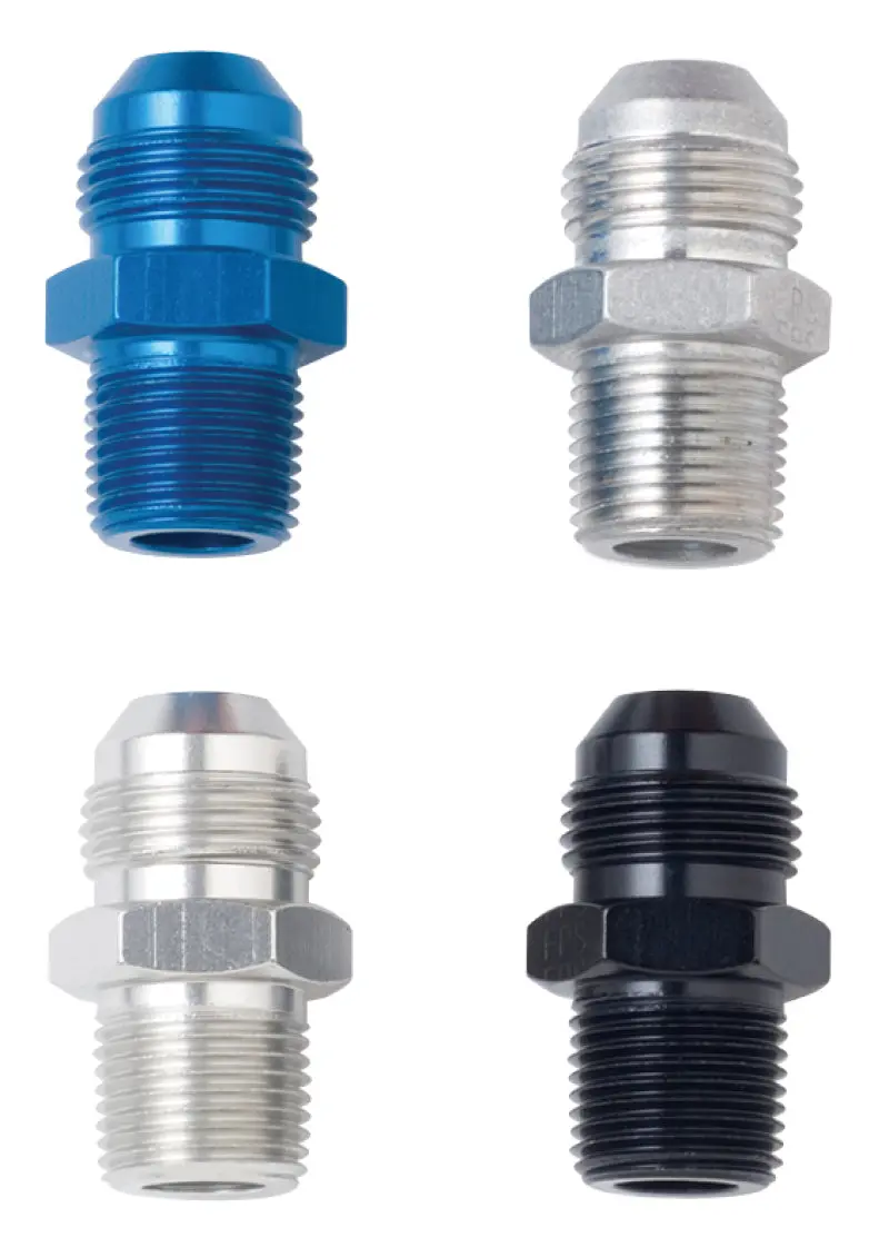 Fragola -4An To 1/8" Npt Straight Adapter Fitting – Stainless Steel 1