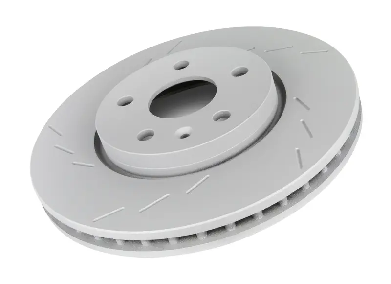 Frozen Rotors Slotted Front Left Brake Rotor – Part #1249 Fzr Sl, Precision-Machined For Enhanced Cooling & Bite 1
