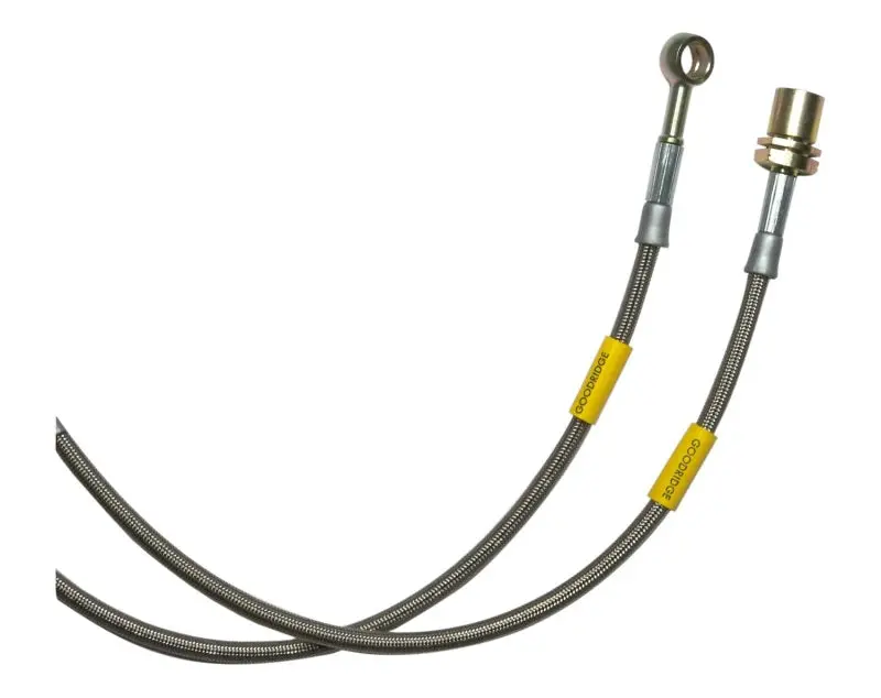 Goodridge Stainless Steel Front Brake Lines For 2004.5–2012 Volvo S40 T5 Fwd – 320Mm Rotor Compatibility 1