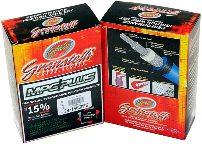 Granatelli Performance Ignition Wires For 1992 Chevrolet Cavalier 2.2L 4-Cylinder 1