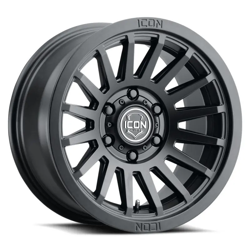 Icon Recon Slx Satin Black Wheel – 17X8.5", 5X4.5", 0Mm Offset, 4.75" Backspace, 71.5Mm Bore 1