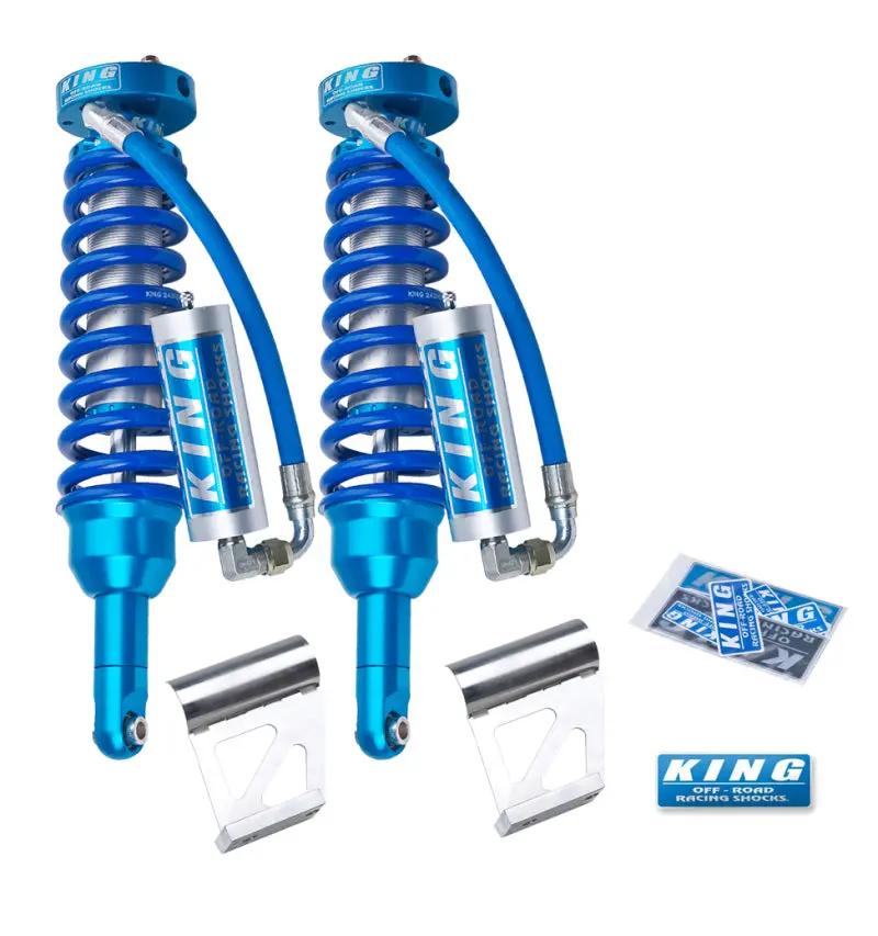 King 2.5" Remote Reservoir Front Coilover Shocks For 2003–2009 Lexus Gx470 1