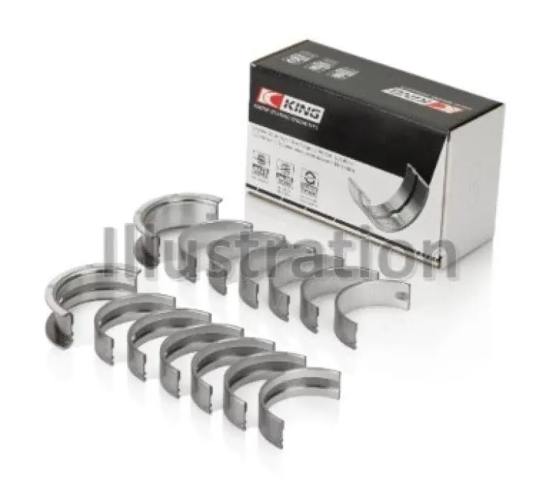 King Engine Bearings Main Bearing Set For Bmw M30 Inline-6 Engines – Oversize +0.50Mm Spec 1