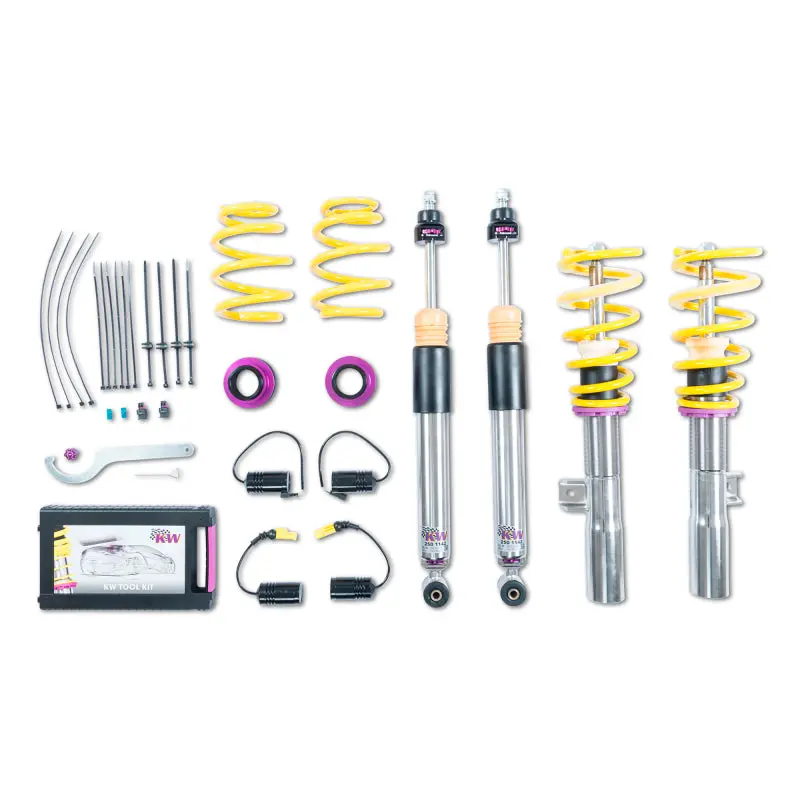 Kw Variant 3 Coilover Kit For 2020+ Mercedes-Amg Cla 35/45 Coupe (4Wd) – Electronic Damping 1